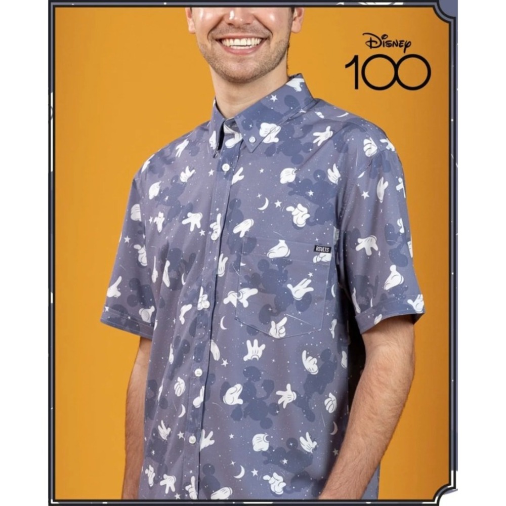 NWT RSVLTS Roosevelts x Disney 100 Men's Medium Hiya Pal Kuneflex